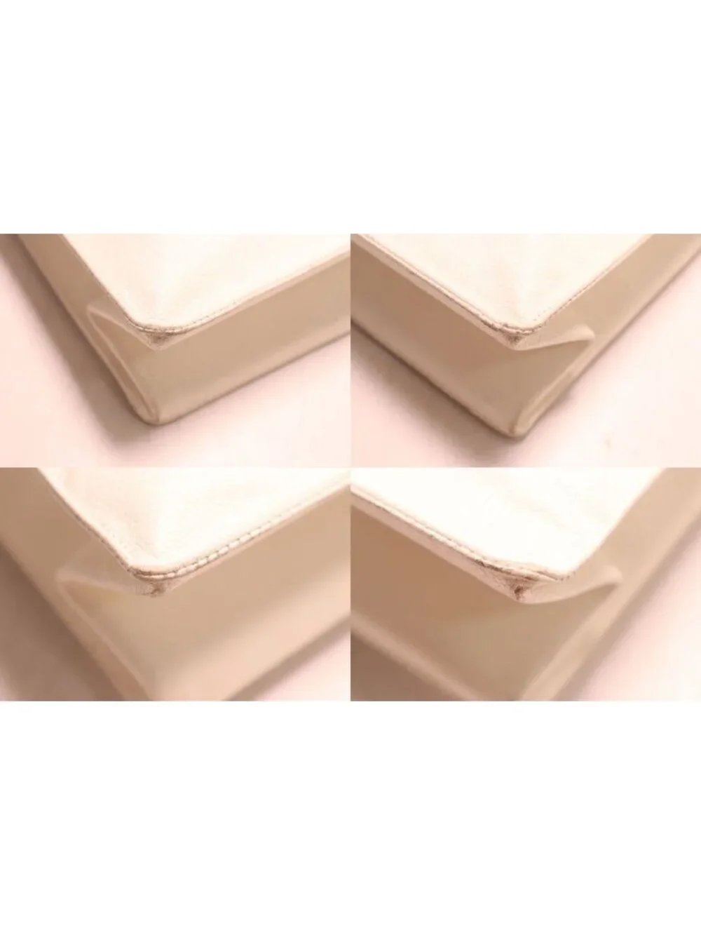 Chanel Caviar Leather Jumbo CC Logo White Chain Tote Bag